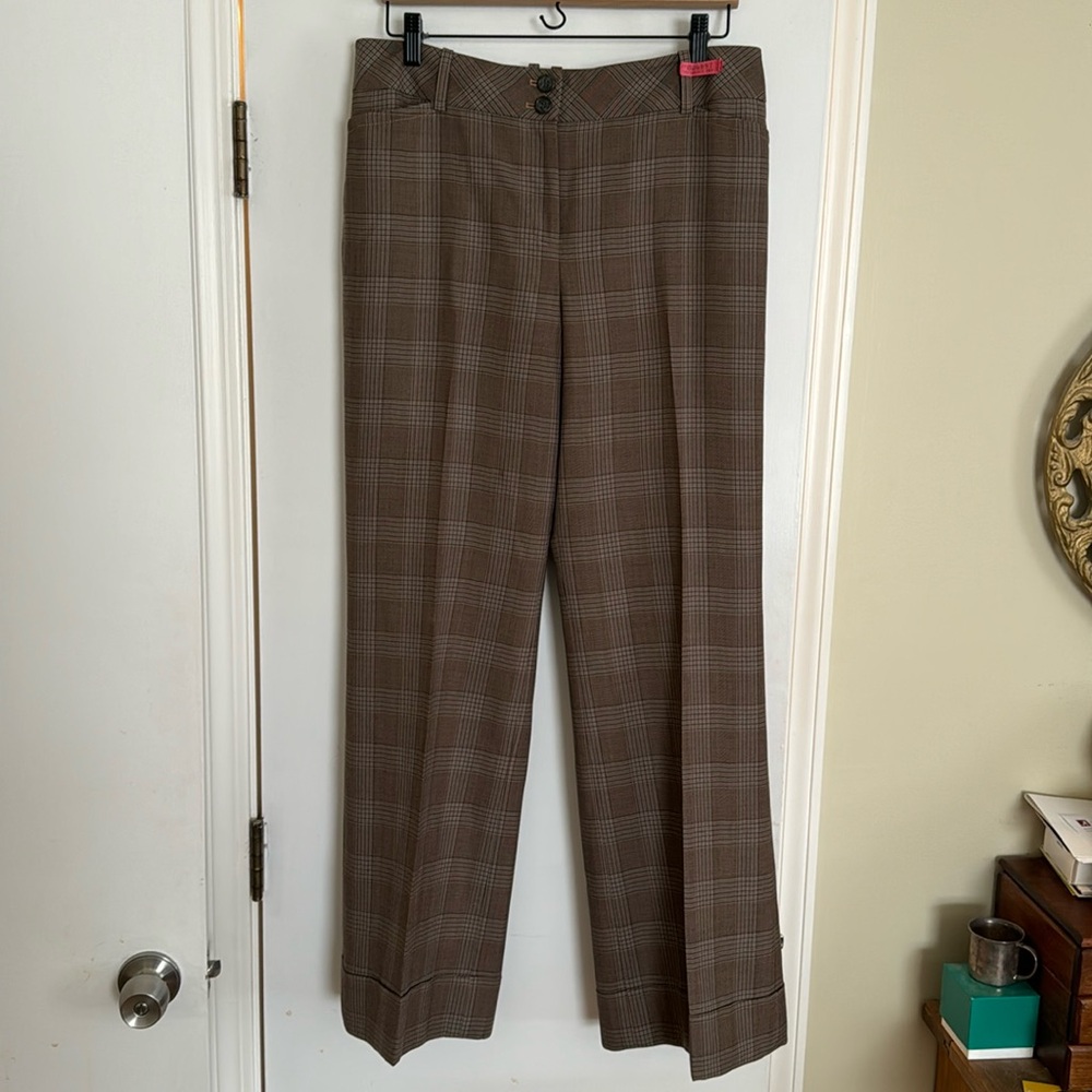 LOFT plaid pants